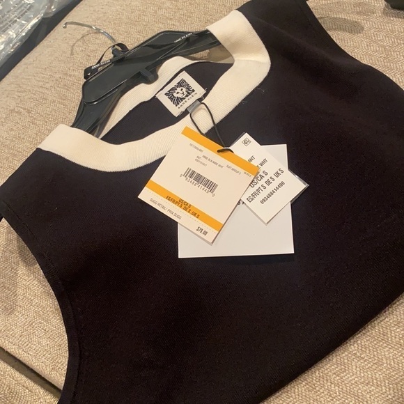 Anne Klein Colorblock Sleeveless Sweater - Picture 6 of 6